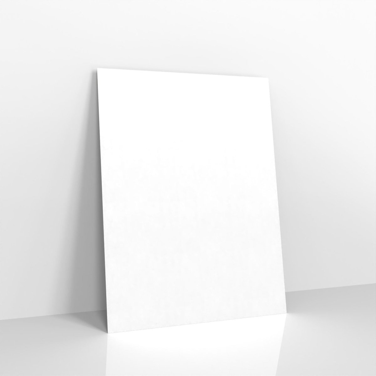 White All Board Envelopes - Pocket Without Window