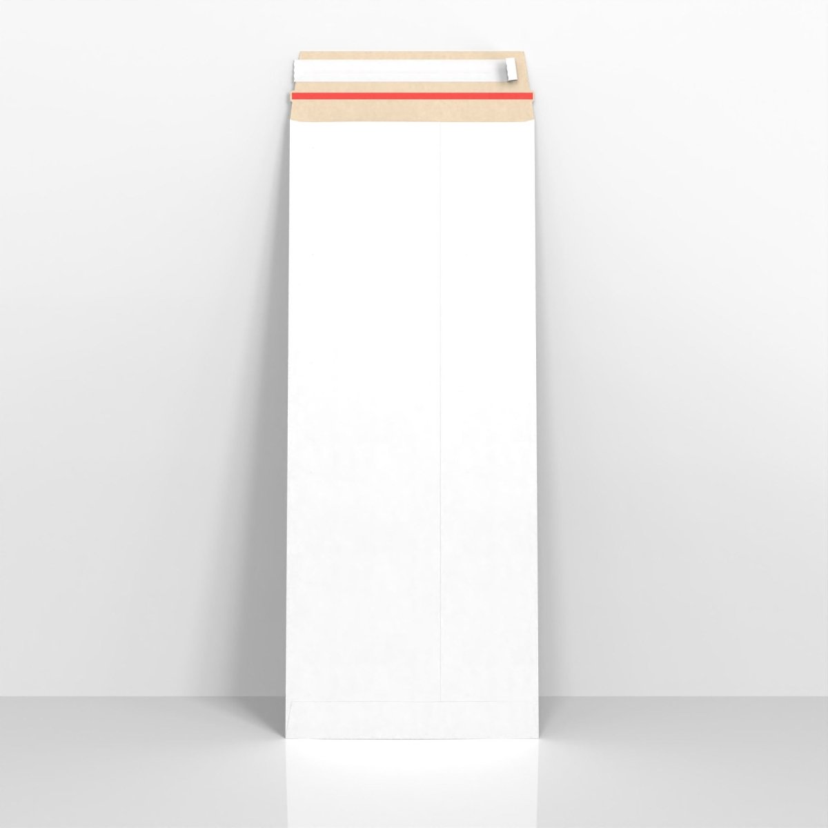 White All Board Envelopes - Pocket Without Window 440 x 170mm