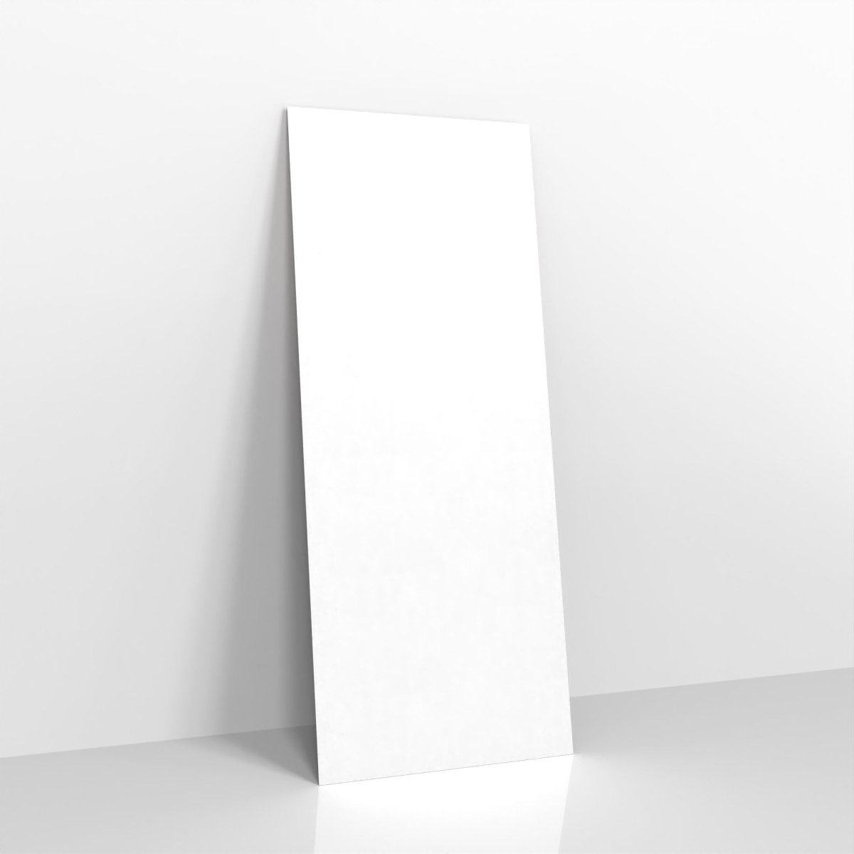 White All Board Envelopes - Pocket Without Window 440 x 170mm