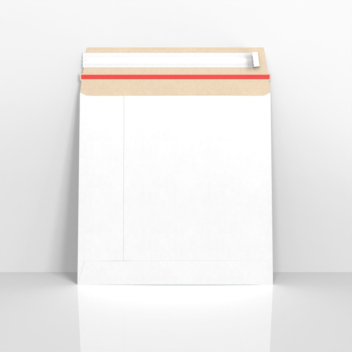 White All Board Envelopes - Pocket Without Window Square - 195 x 195mm