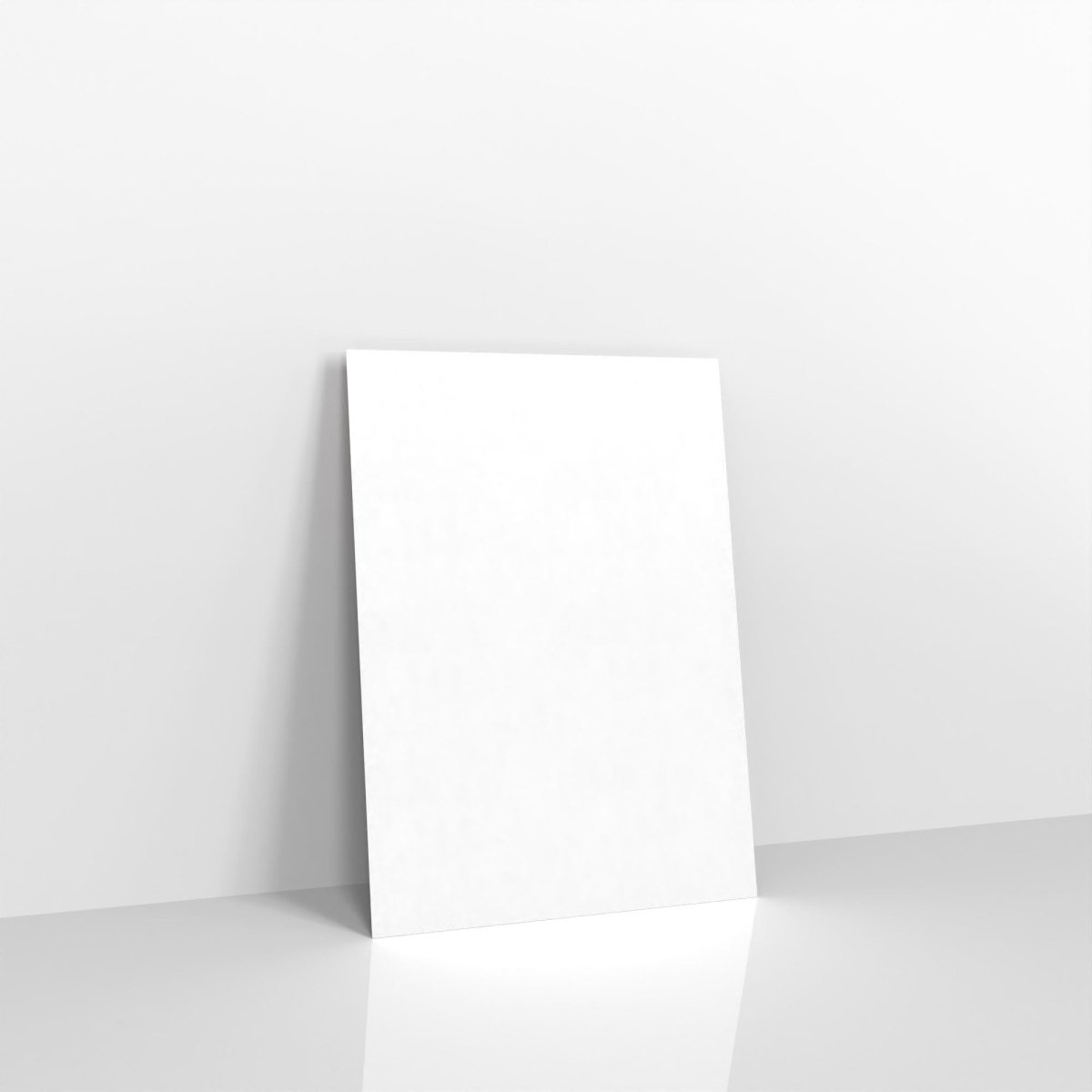 White All Board Envelopes - Pocket Without Window