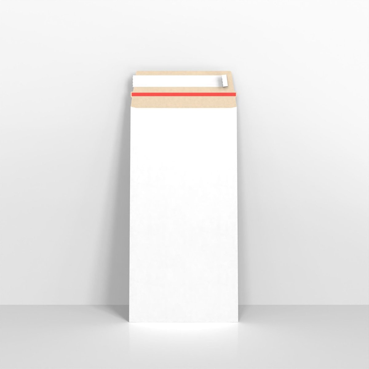 White All Board Envelopes - Pocket Without Window 305 x 152mm