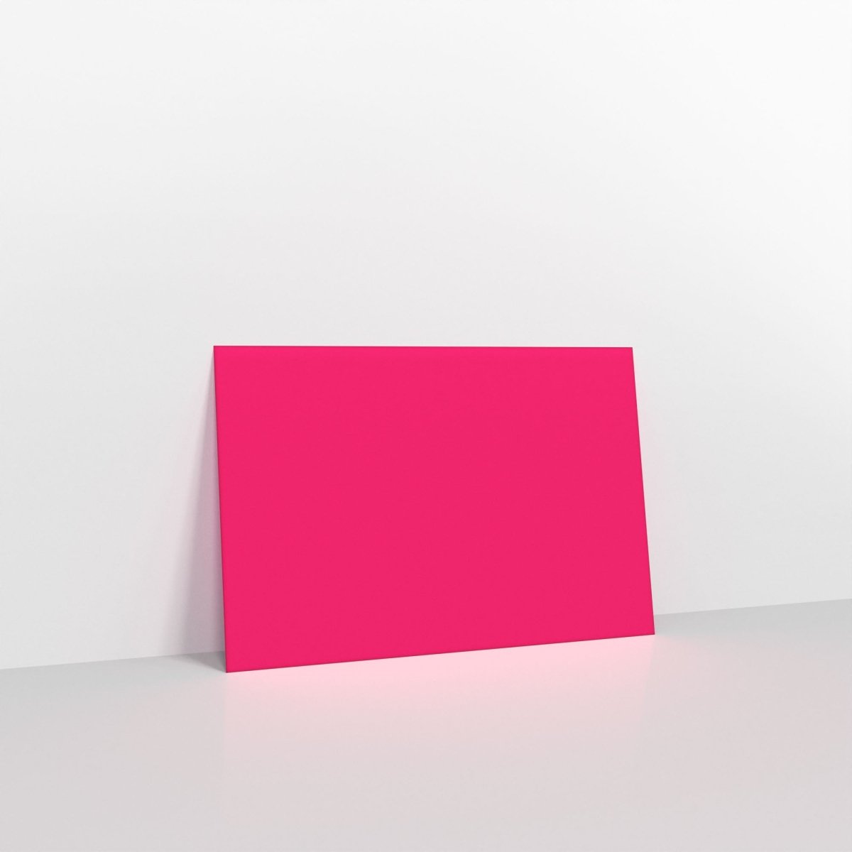 Fuchsia Pink Coloured Gummed V Flap Envelopes - 62 x 94mm