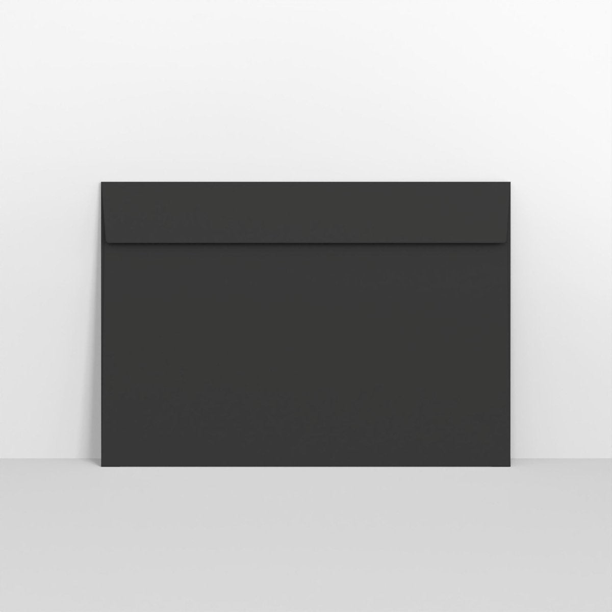 Black Coloured Peel and Seal Envelopes - Without Window C5 - 162 x 229mm