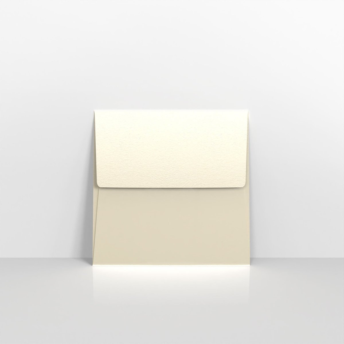 Champagne Tuck Flap Pearlescent Envelopes - Square - 175 x 175mm