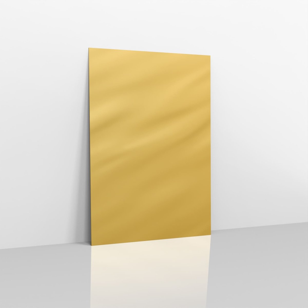 Oval Labels - Gold 63 x 42mm