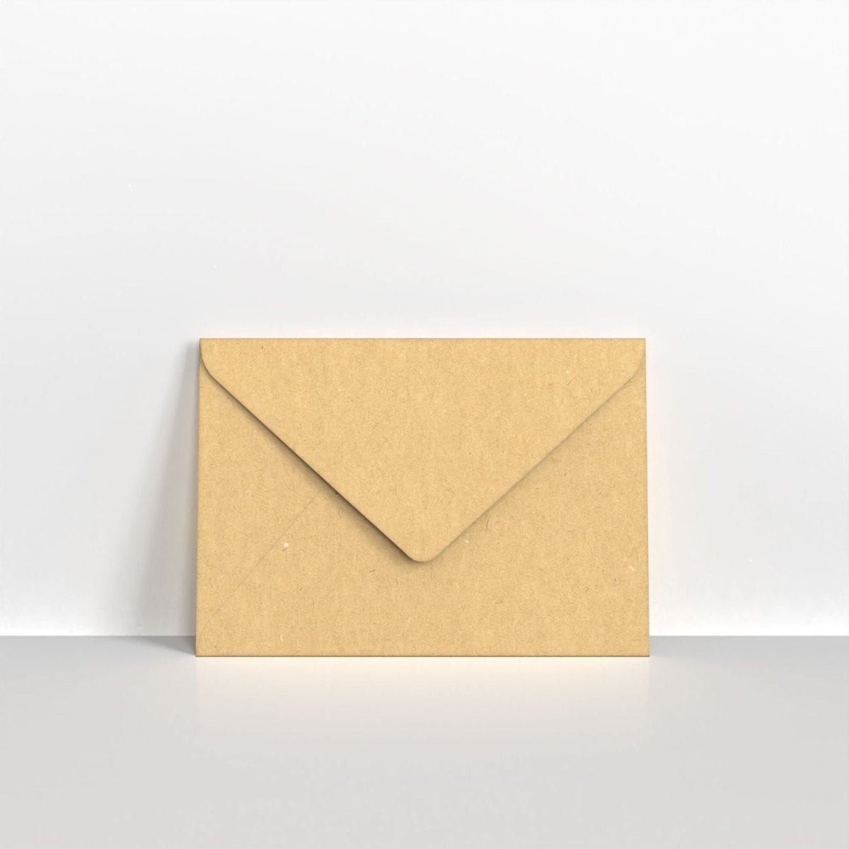 Recycled Kraft Fleck V Flap Envelopes - 125 x 175mm