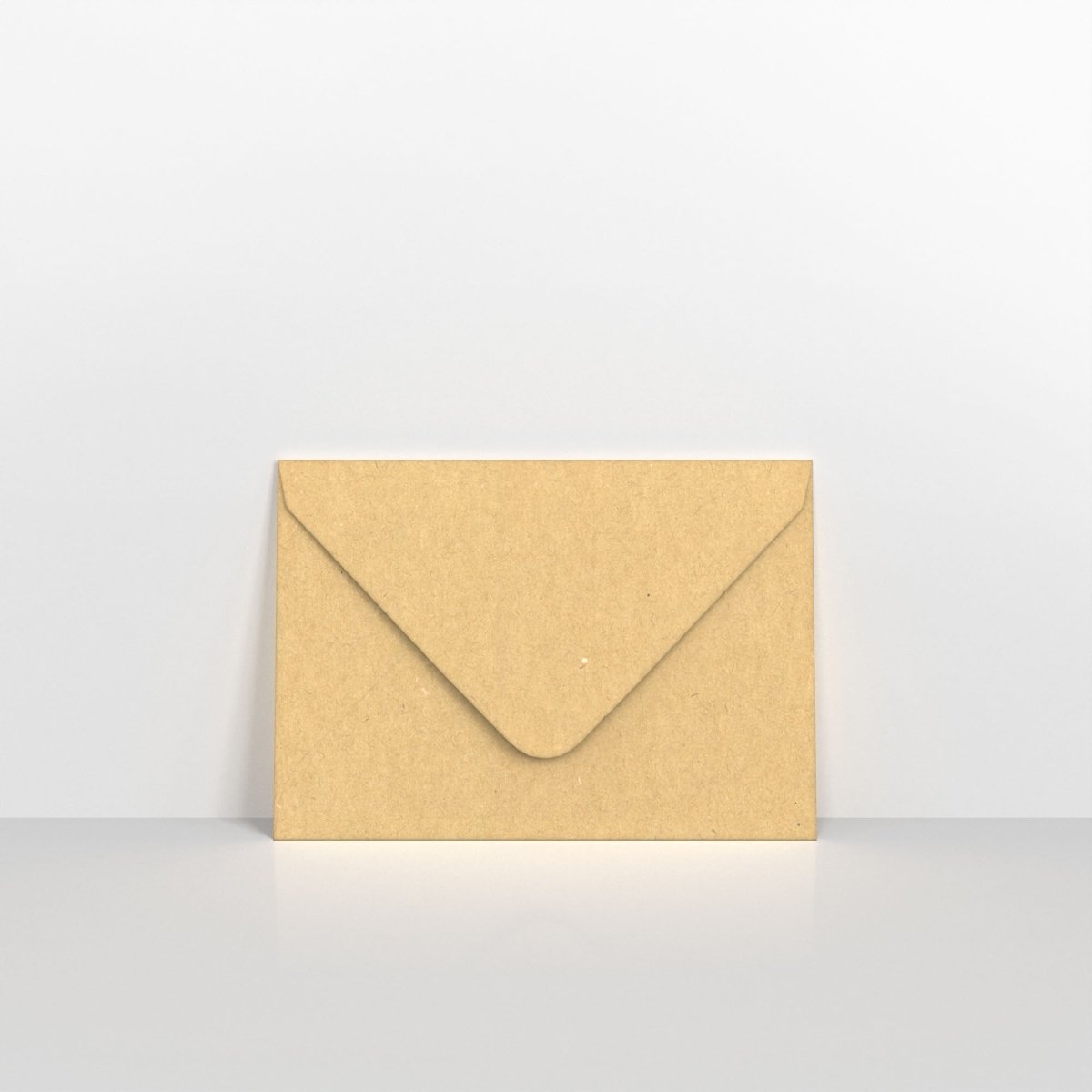Recycled Kraft Fleck V Flap Envelopes - 110gsm C7 - 82 x 113mm