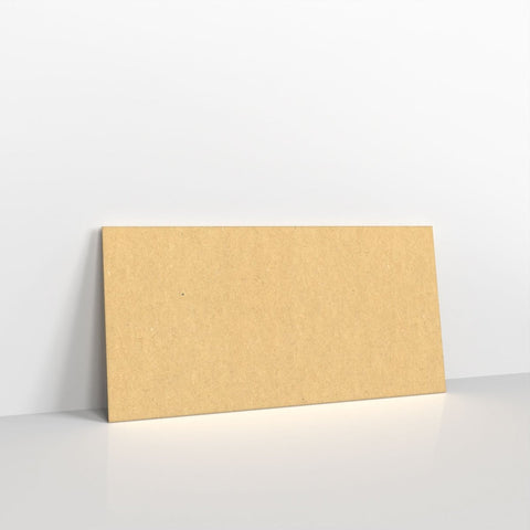 B02DL - Recycled Kraft Fleck V Flap Envelopes - Greeting Card Envelopes