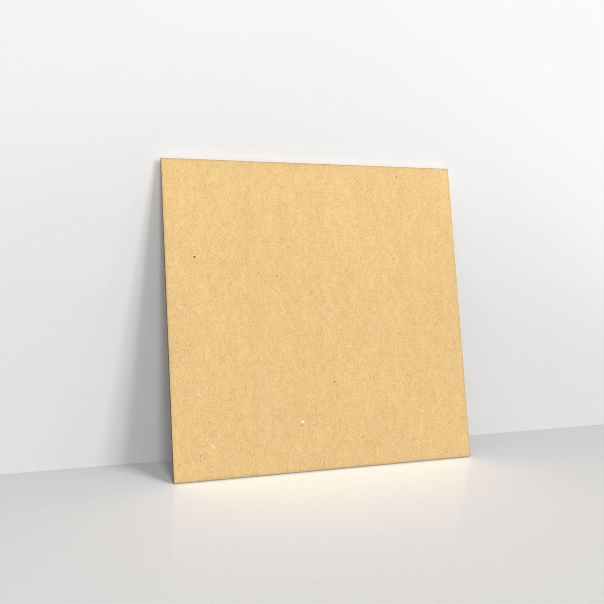 Recycled Kraft Fleck V Flap Envelopes - 125gsm Square - 155 x 155mm