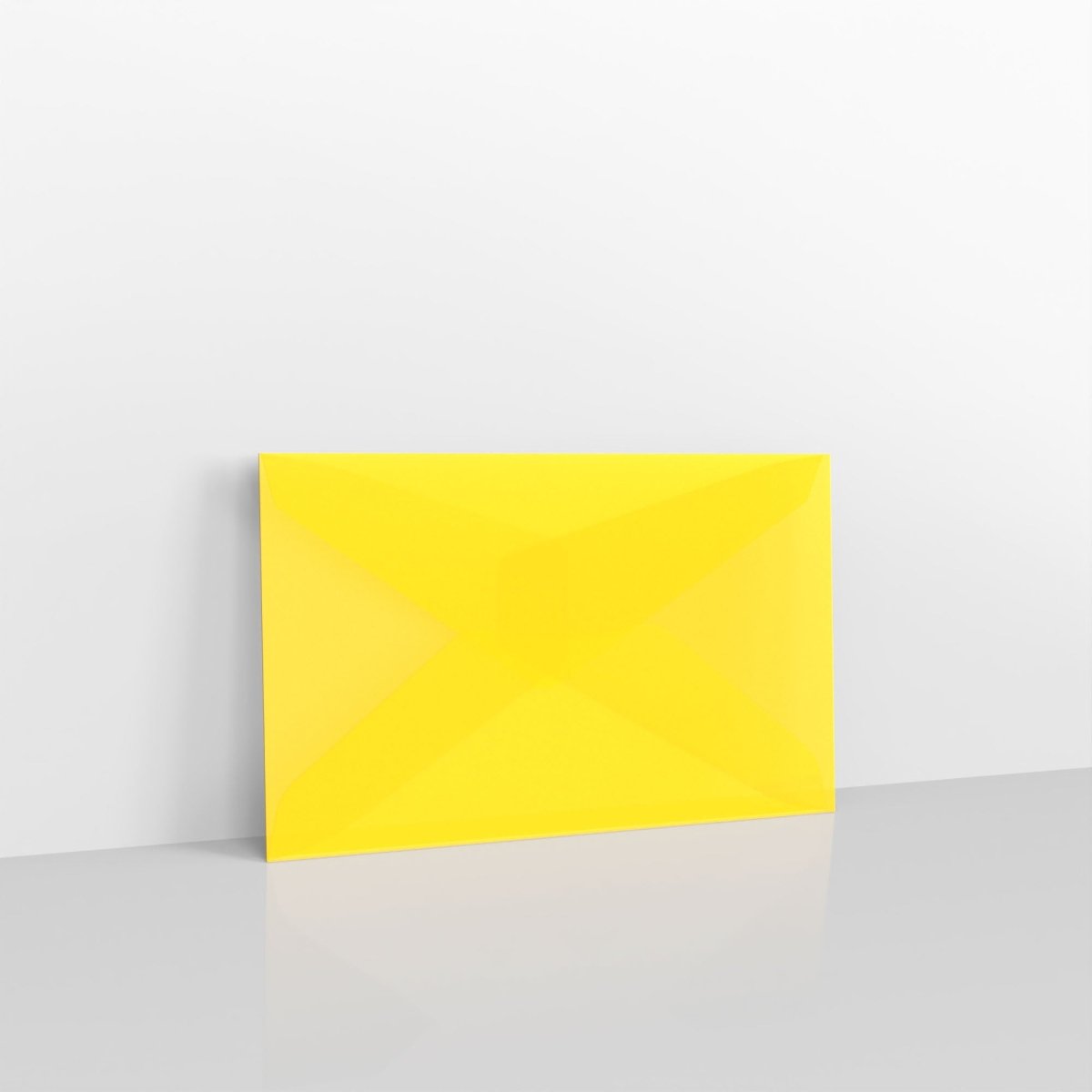 Translucent Yellow Peel & Seal Envelopes - 62 x 98mm