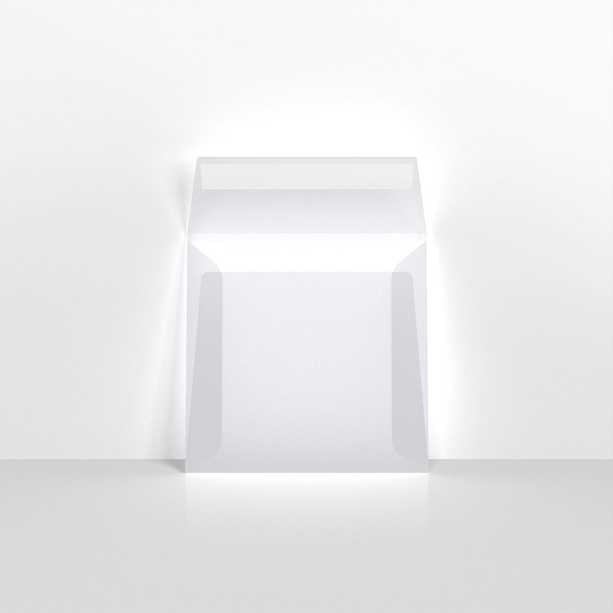 Clear Translucent Envelopes - Square - 160 x 160mm