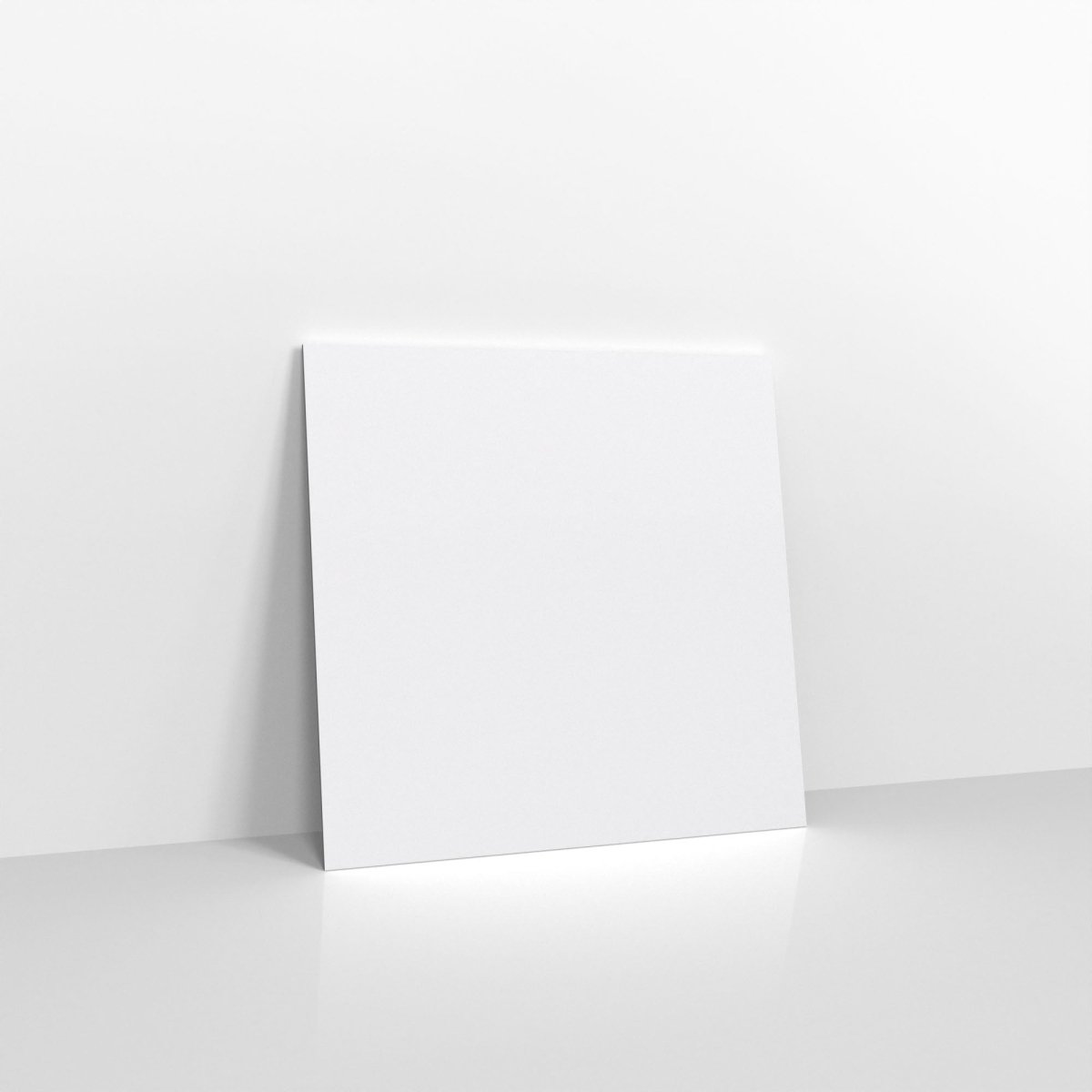 White Coloured V Flap Envelopes - Gummed 120gsm Square - 100 x 100mm