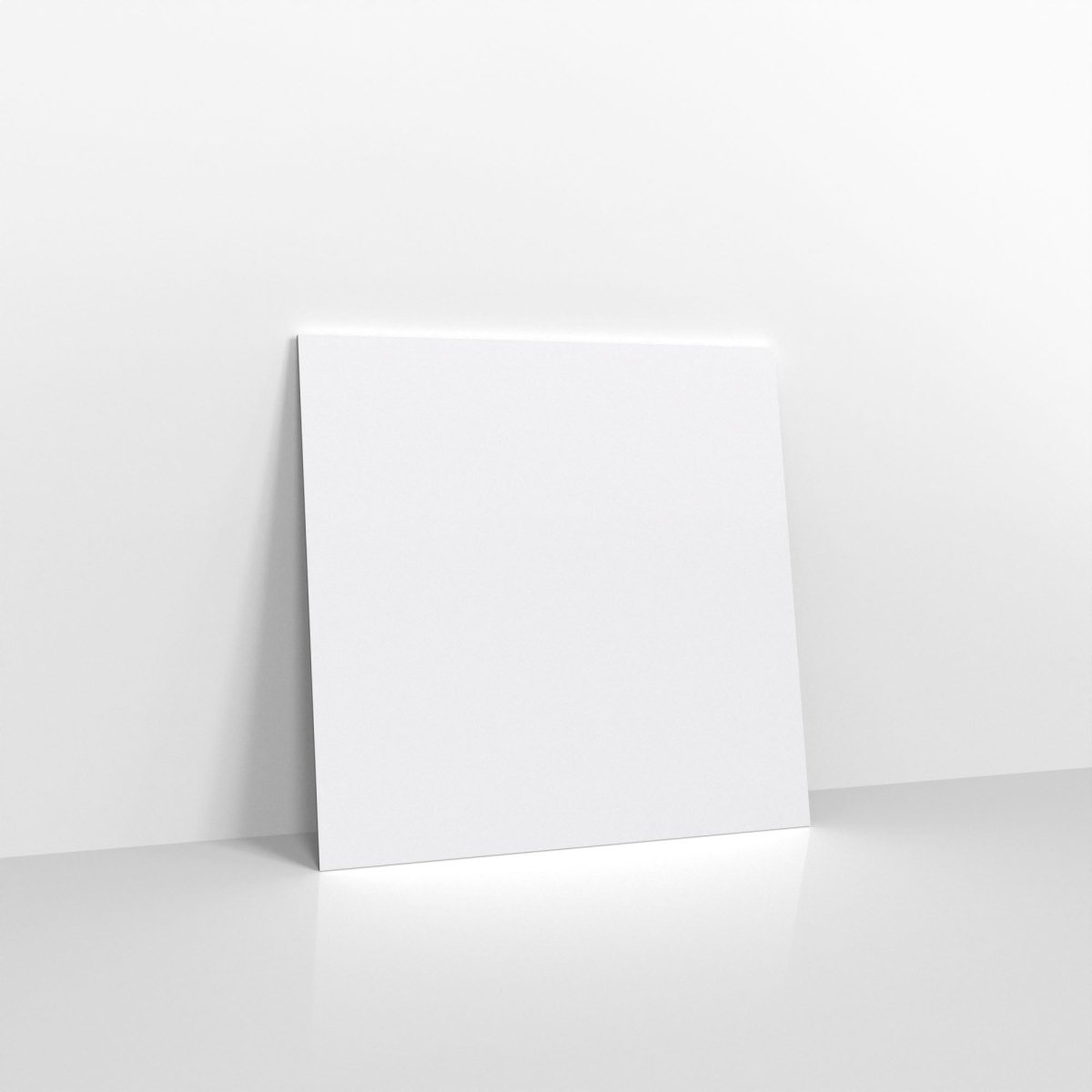 White Coloured V Flap Envelopes - Gummed 120gsm Square - 105 x 105mm