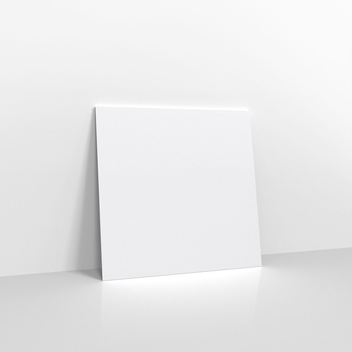 White Coloured V Flap Envelopes - Gummed 120gsm Square - 116 x 116mm