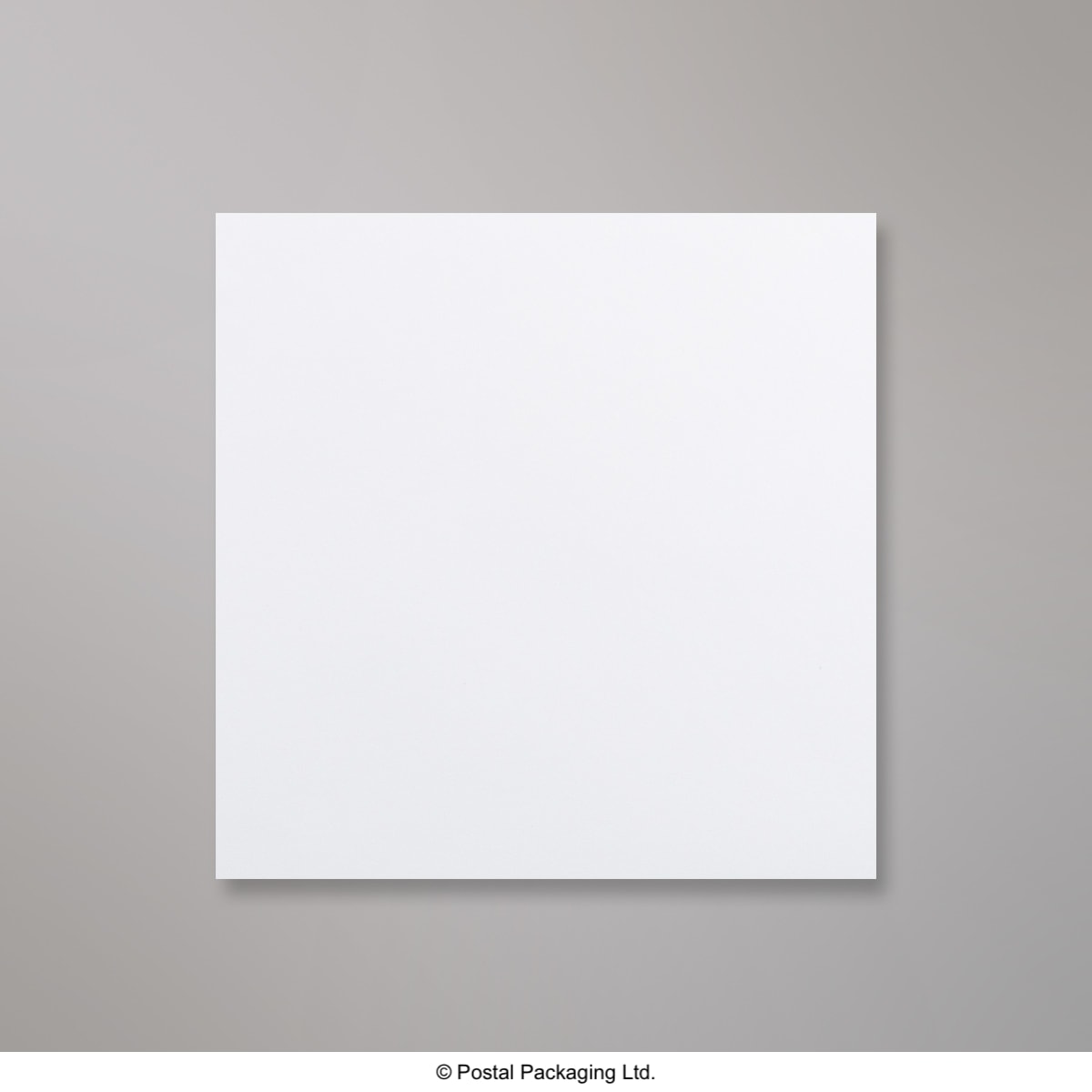 White Coloured V Flap Envelopes - Gummed 120gsm Square - 120 x 120mm