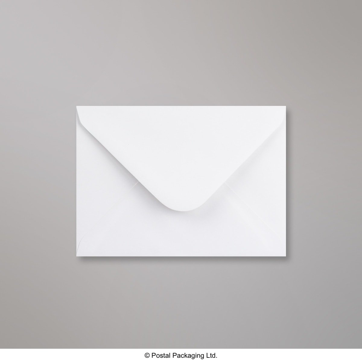 White Coloured V Flap Envelopes - Gummed 120gsm 121 x 171 mm