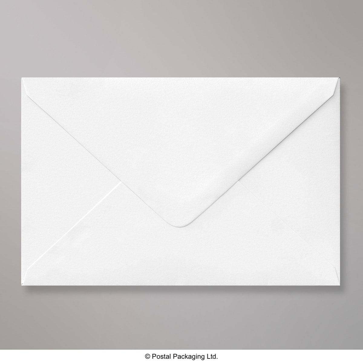 White Coloured V Flap Envelopes - Gummed 120gsm 121 x 184mm