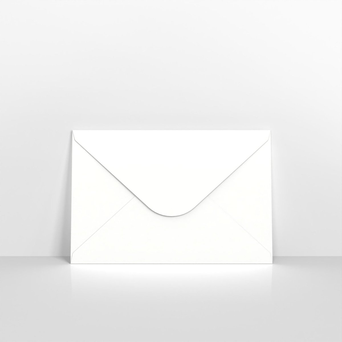 White Coloured V Flap Envelopes - Gummed 120gsm 127 x 190mm