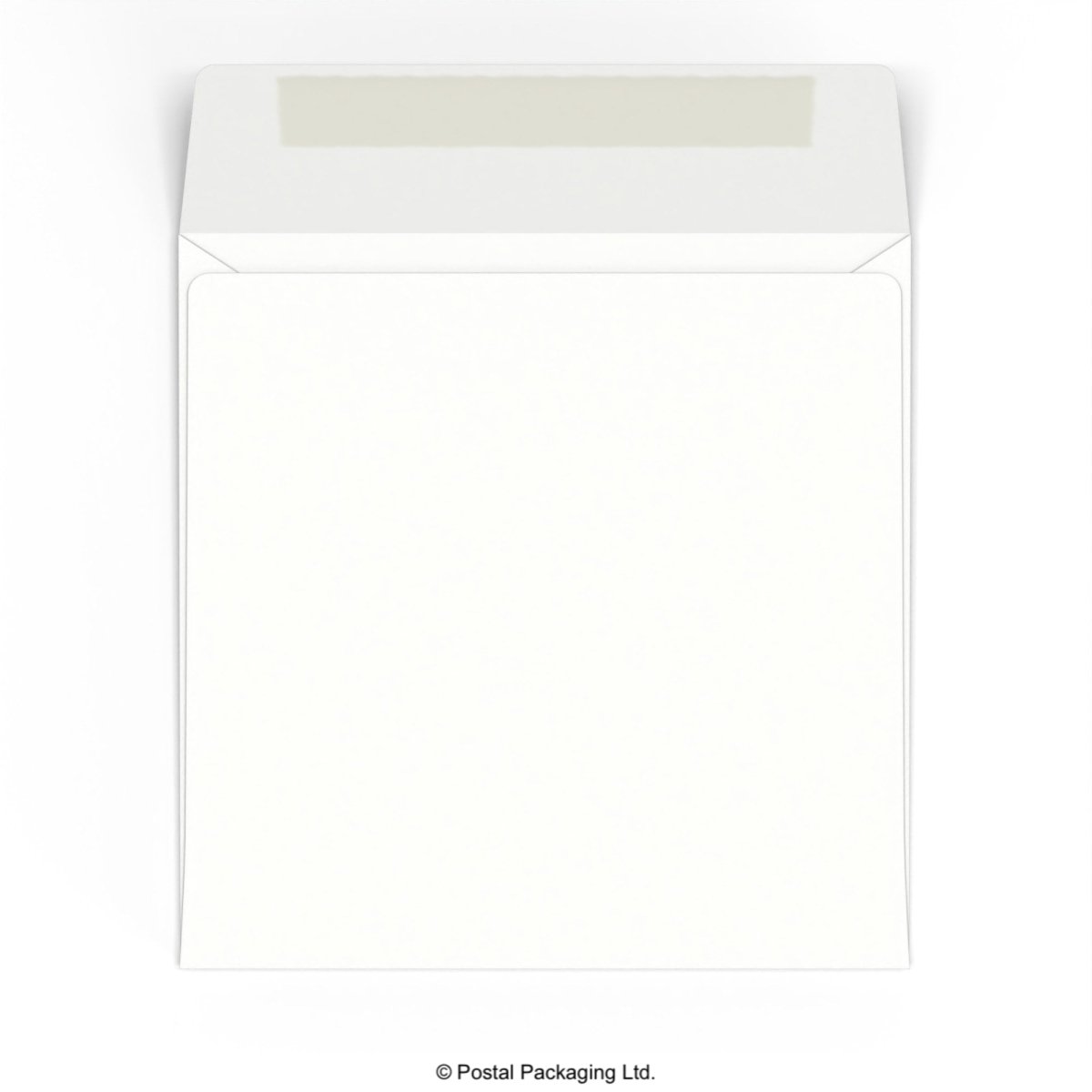 White Coloured Gummed Envelopes - Square - 130 x 130mm