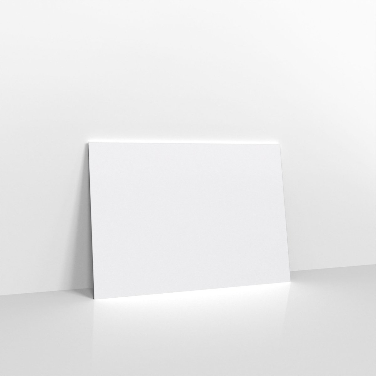 White Coloured V Flap Envelopes - Gummed 120gsm Square - 150 x 150mm