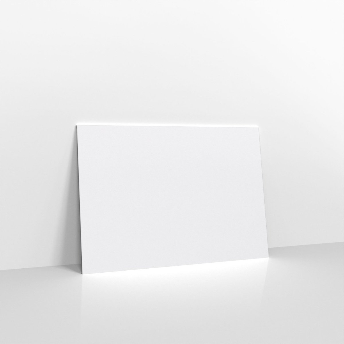 White Coloured V Flap Envelopes - Gummed 120gsm