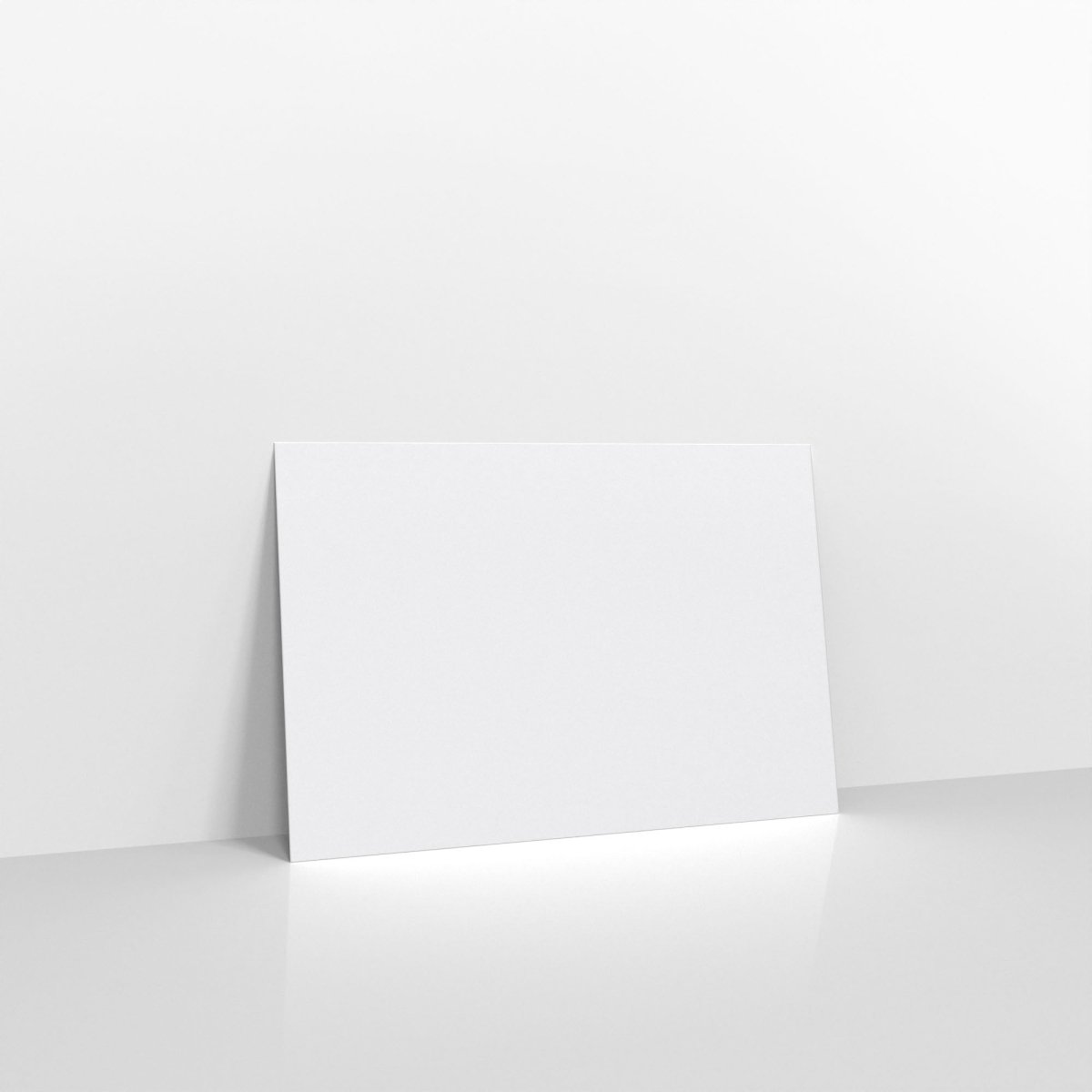 White Coloured V Flap Envelopes - Gummed 120gsm 62 x 94mm