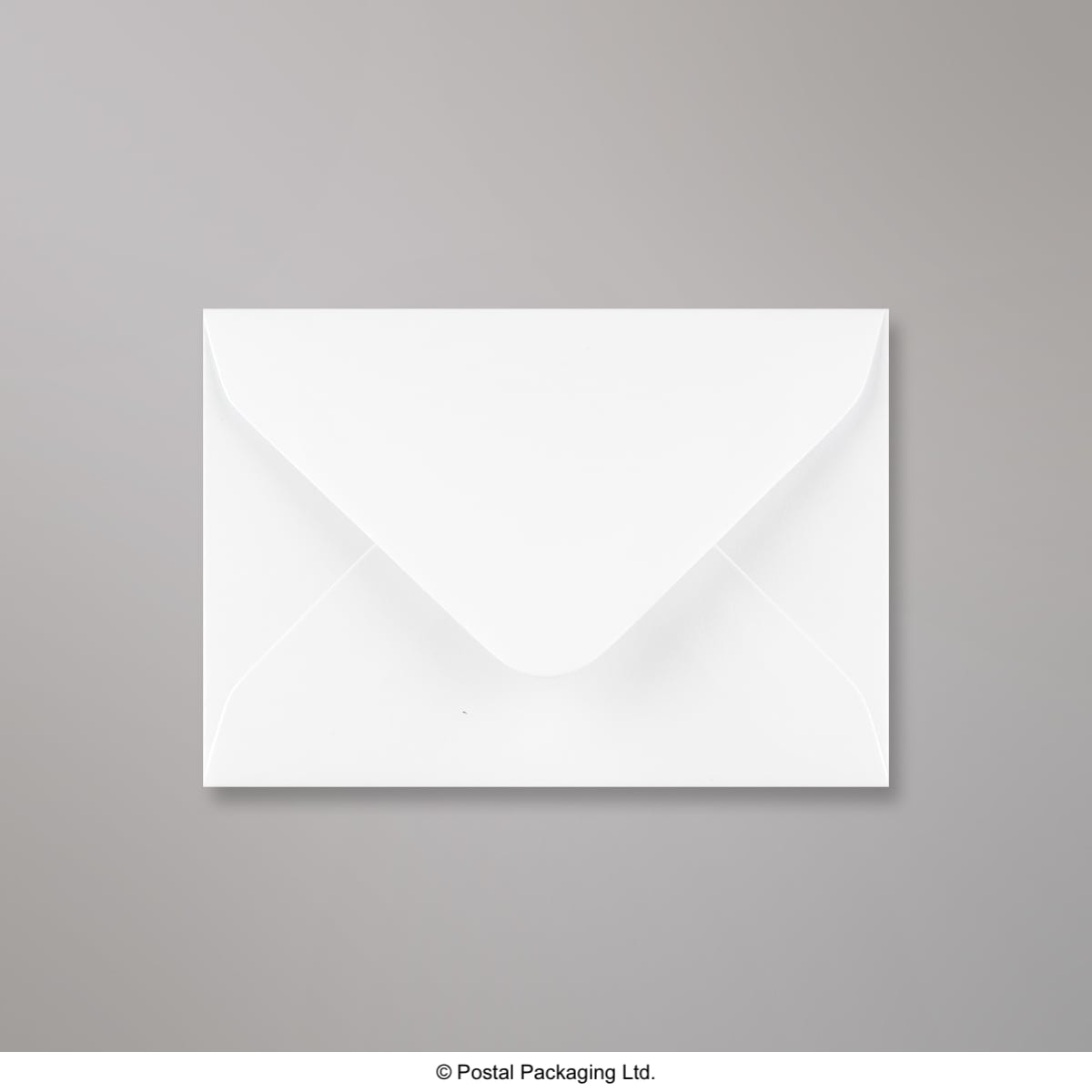 White Coloured V Flap Envelopes - Gummed 100gsm 70 x 100mm