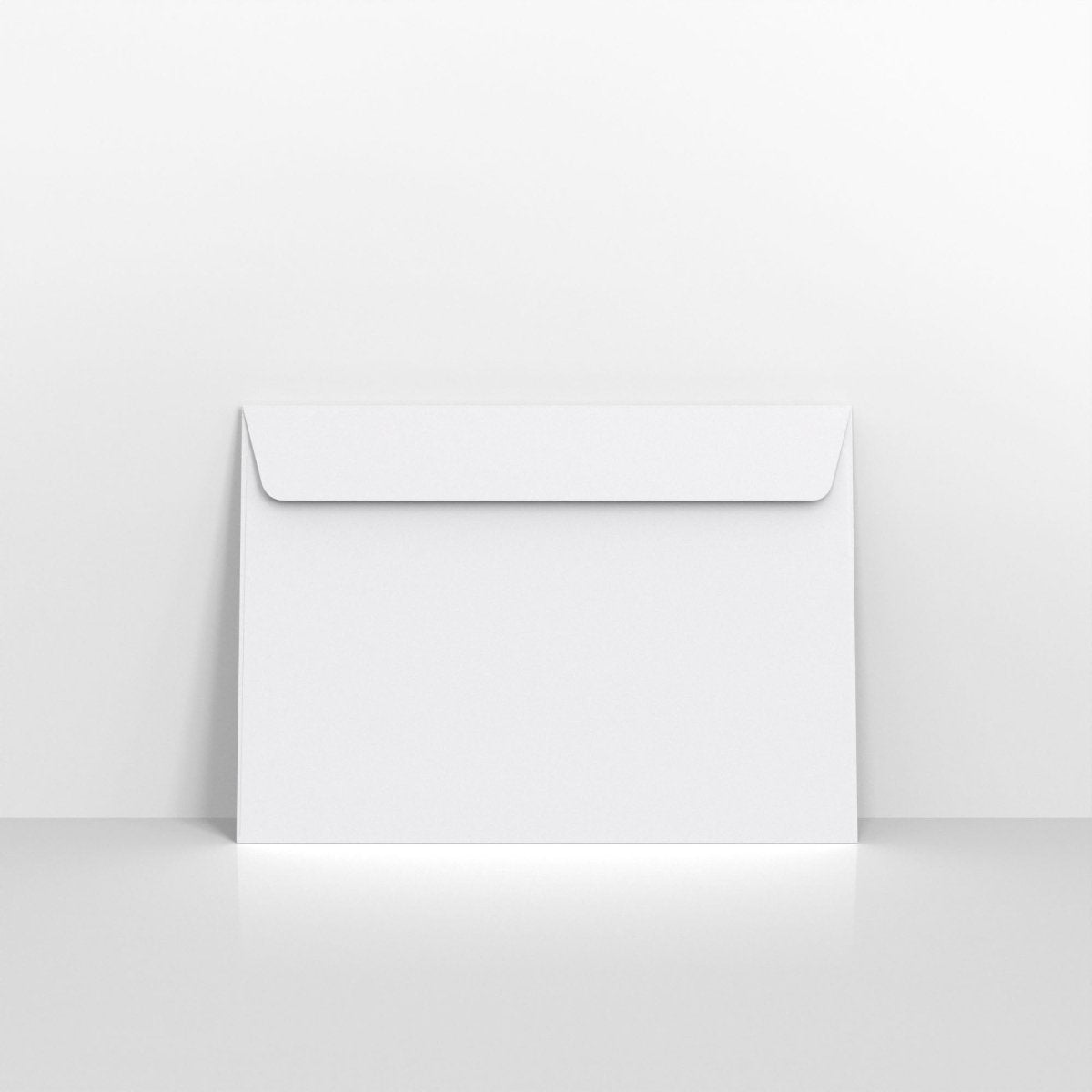 White Coloured V Flap Envelopes - Peel and Seal 120gsm C5 - 162 x 229mm