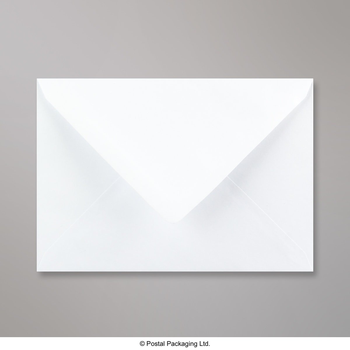 White Coloured V Flap Envelopes - Gummed 90gsm C6 - 114 x 162mm