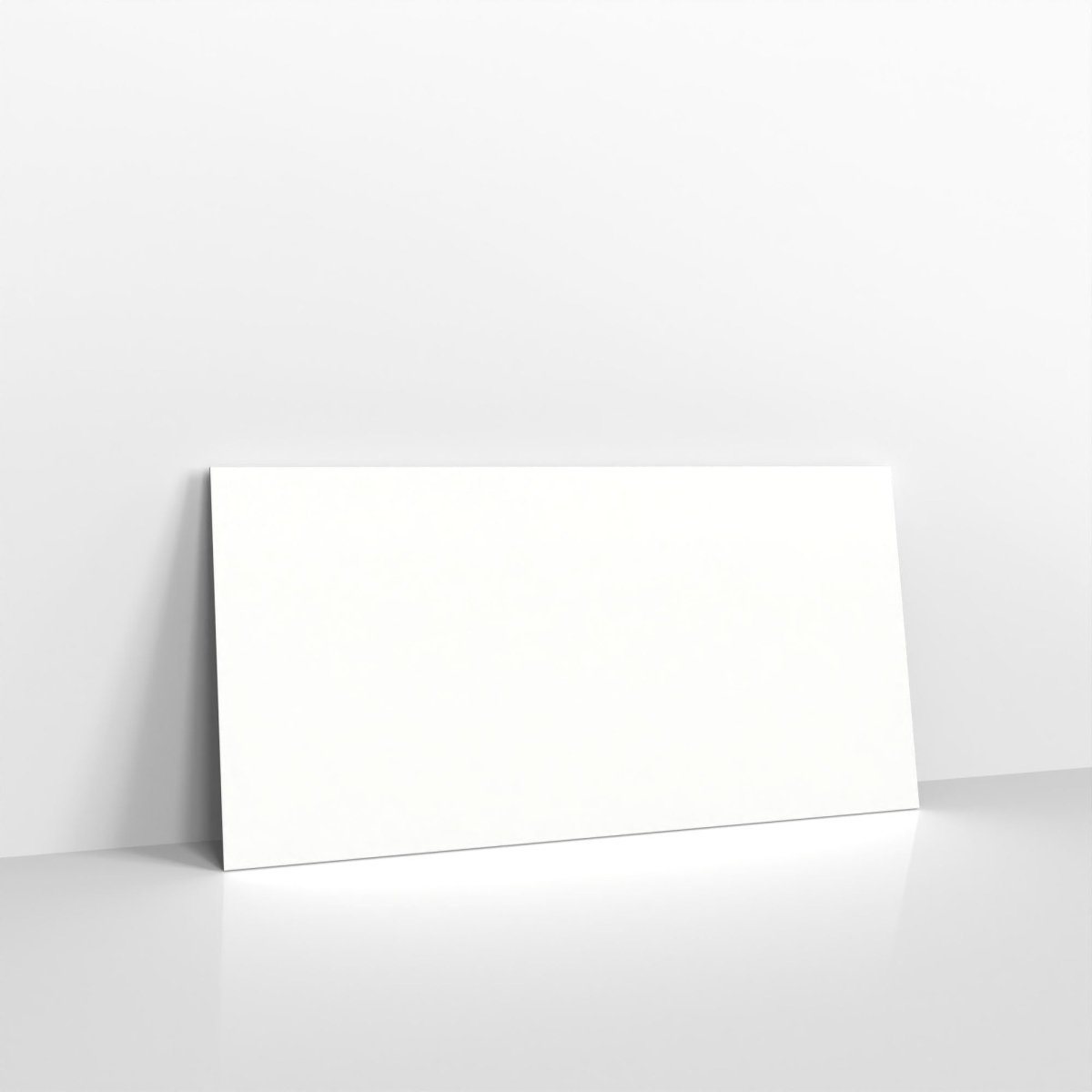 White Coloured V Flap Envelopes - Gummed 120gsm DL - 110 x 220mm
