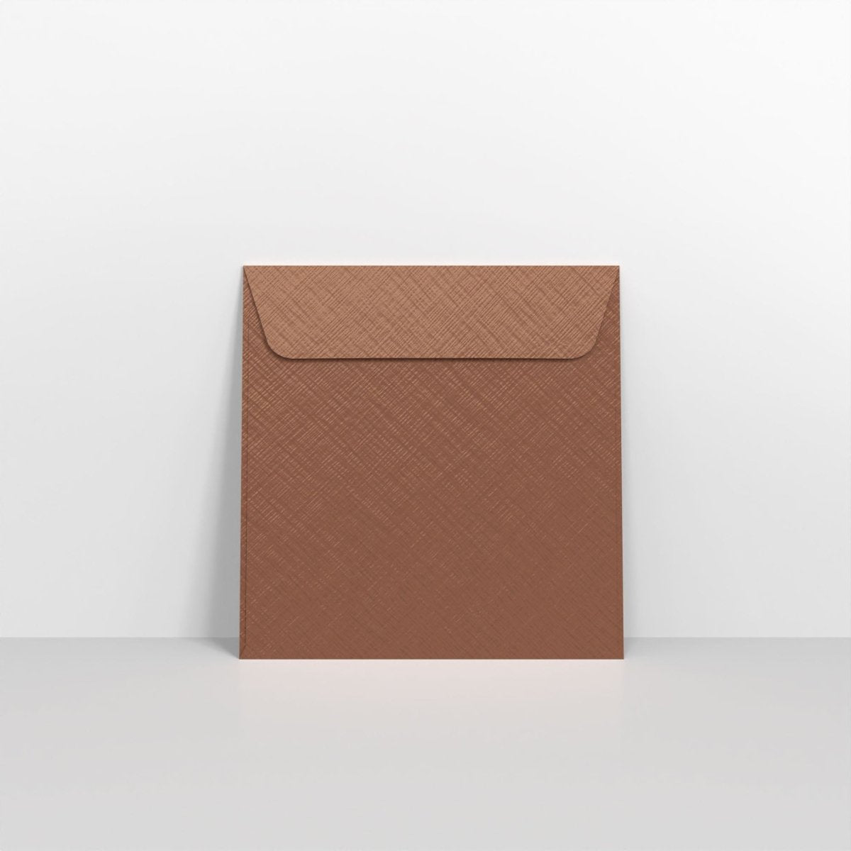 Bronze Ore Textured Envelopes - Peel & Seal Square - 130 x 130mm