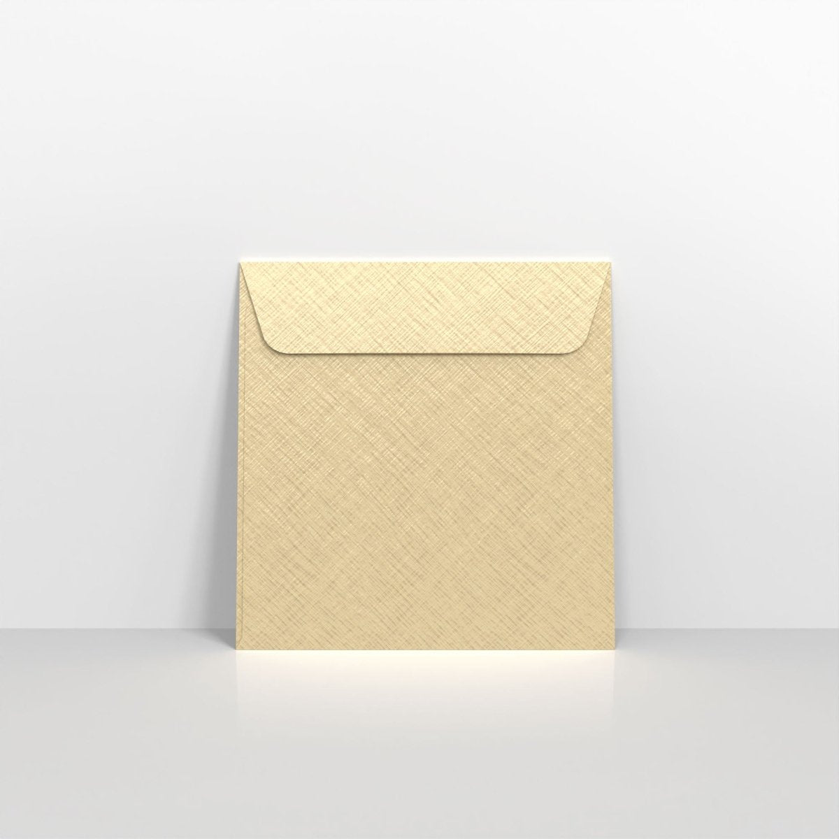 Platina Textured Envelopes - Peel & Seal Square - 130 x 130mm