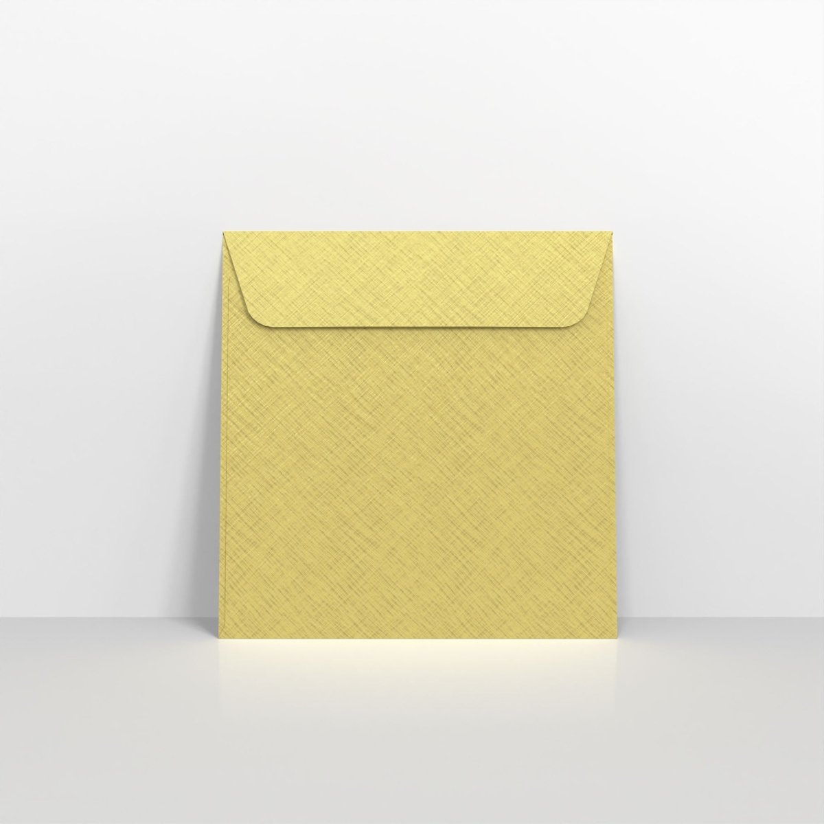 Bean Green Textured Envelopes - Square - 155 x 155mm