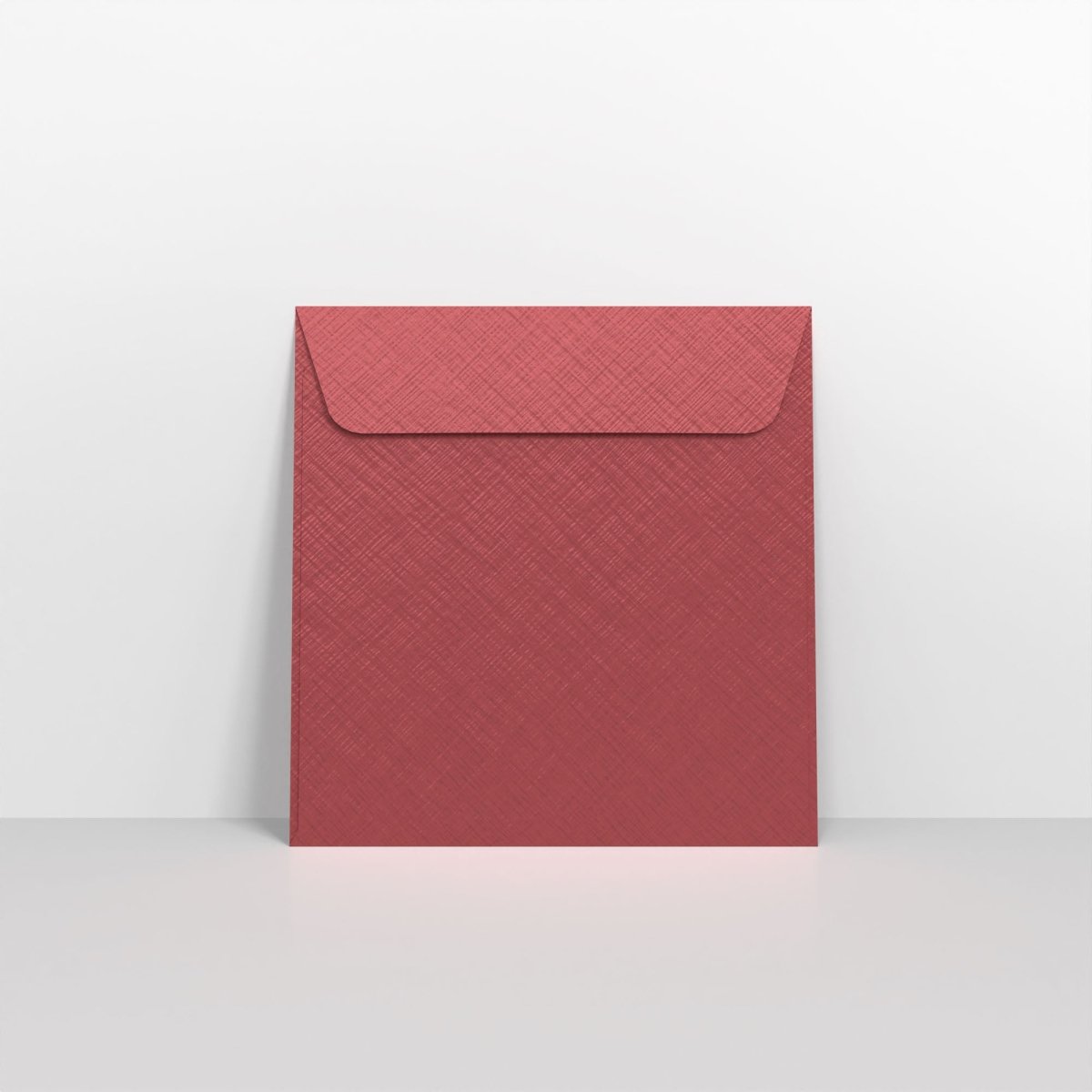 Claret Textured Envelopes - Square - 155 x 155mm