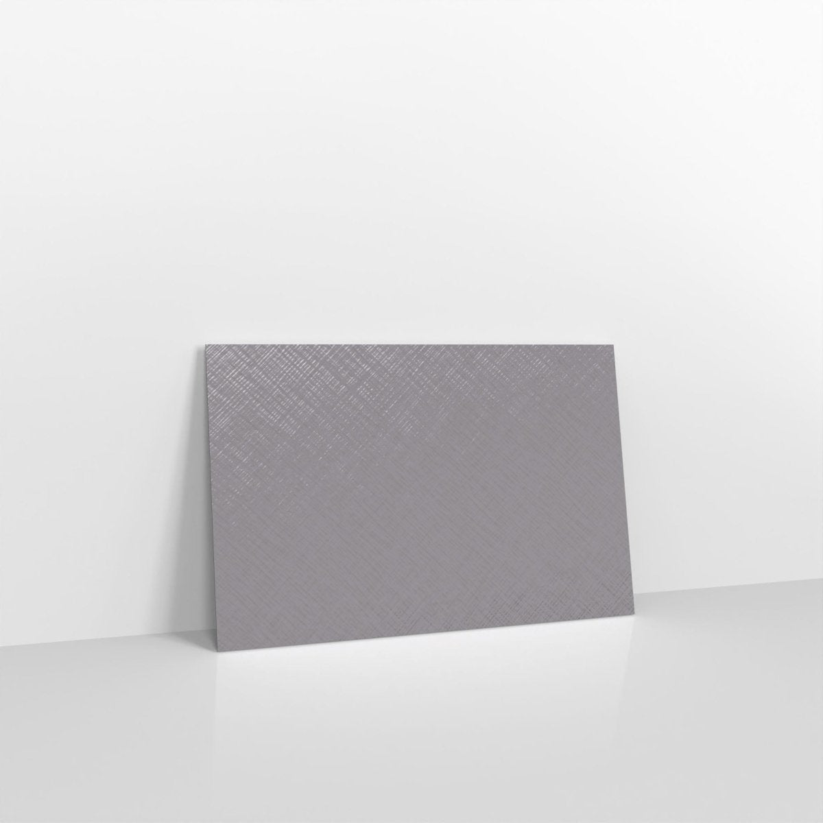 Mid Grey Textured Envelopes - Gummed 62 x 94mm