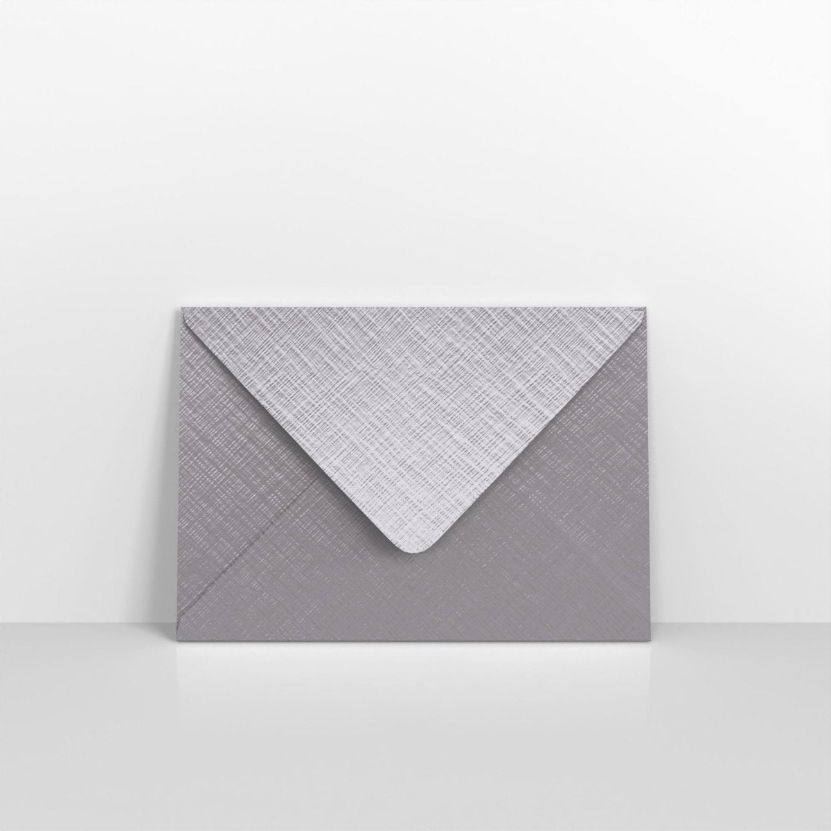 Mid Grey Textured Envelopes - Peel & Seal C5 - 162 x 229mm