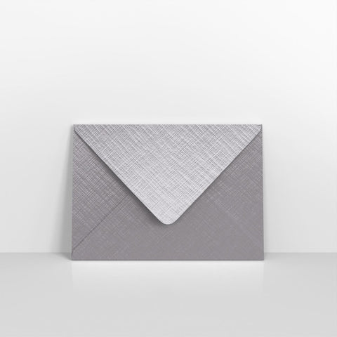 CEBC5MG - Mid Grey Textured Envelopes - Textured Envelopes