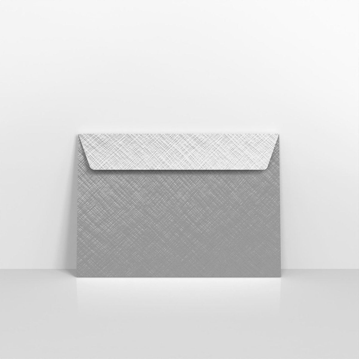 Silver Textured Envelopes - C5 - 162 x 229mm