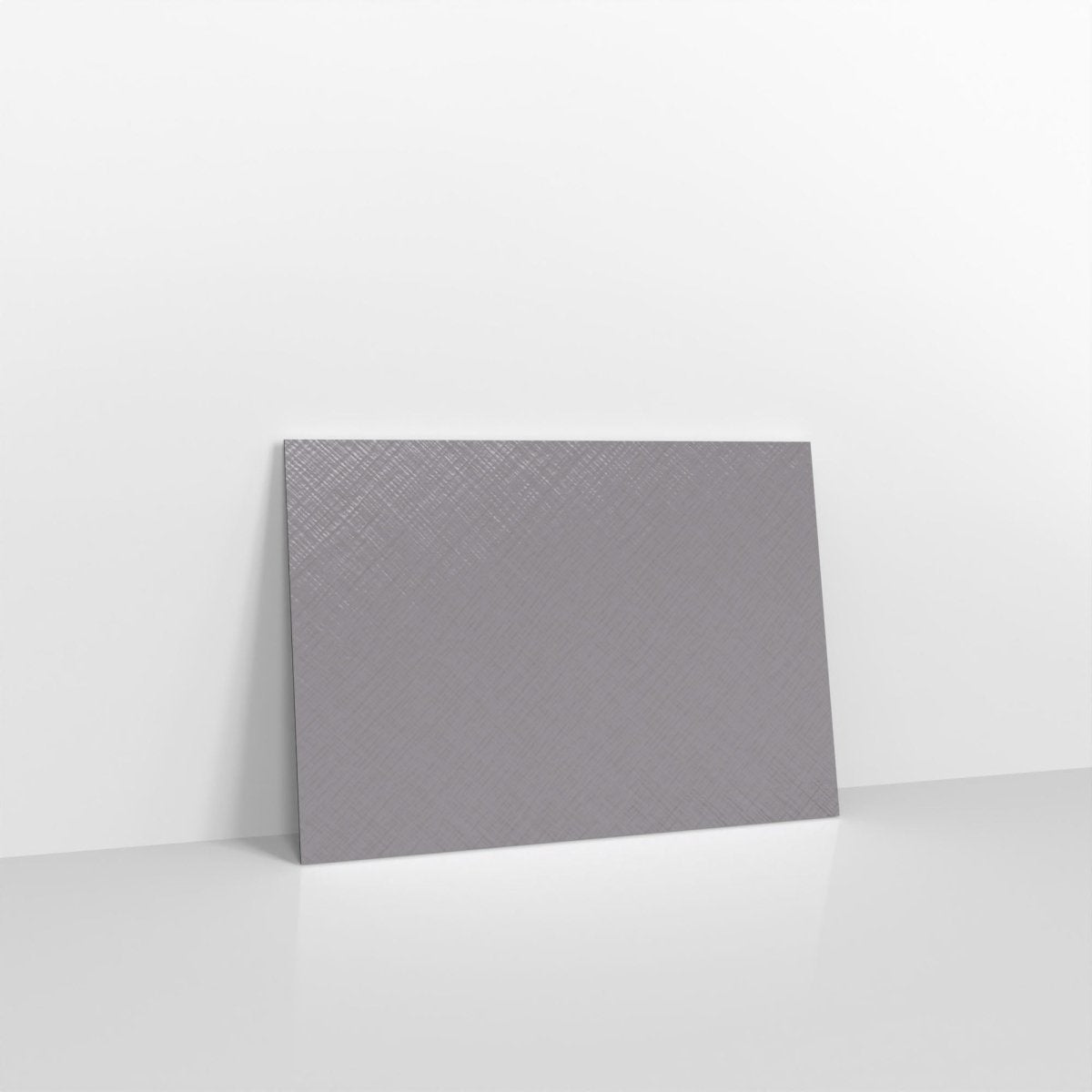 Mid Grey Textured Envelopes - Peel & Seal C6 - 114 x 162mm