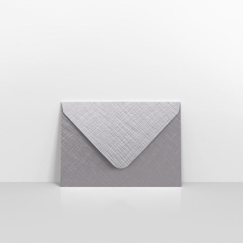 CEBC7MG - Mid Grey Textured Envelopes - Textured Envelopes