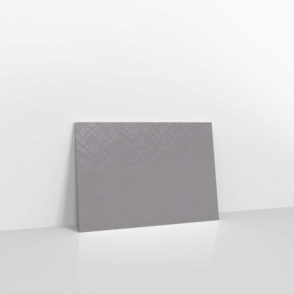 Mid Grey Textured Envelopes - Gummed C7 - 82 x 113mm