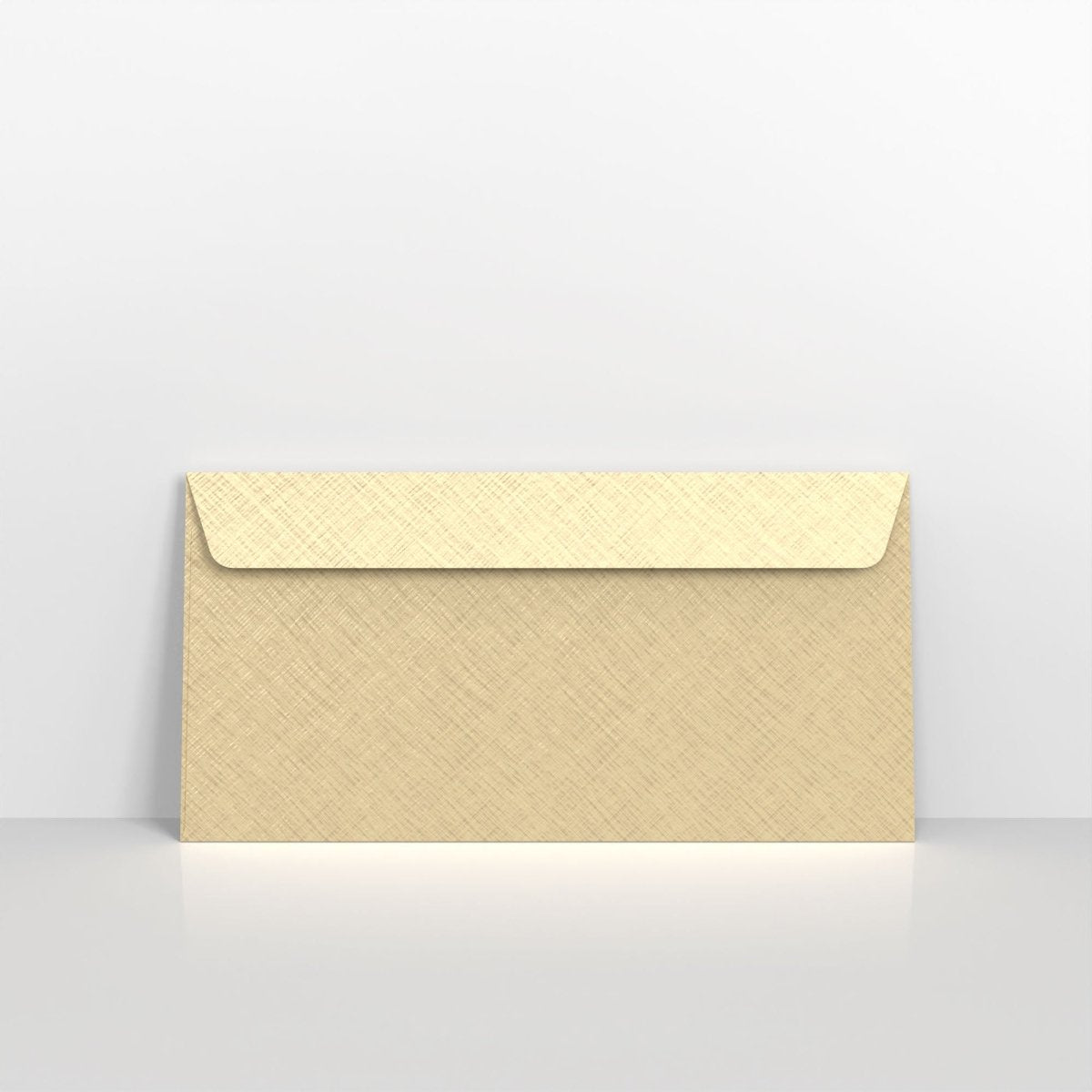 Platina Textured Envelopes - Peel & Seal DL - 110 x 220mm
