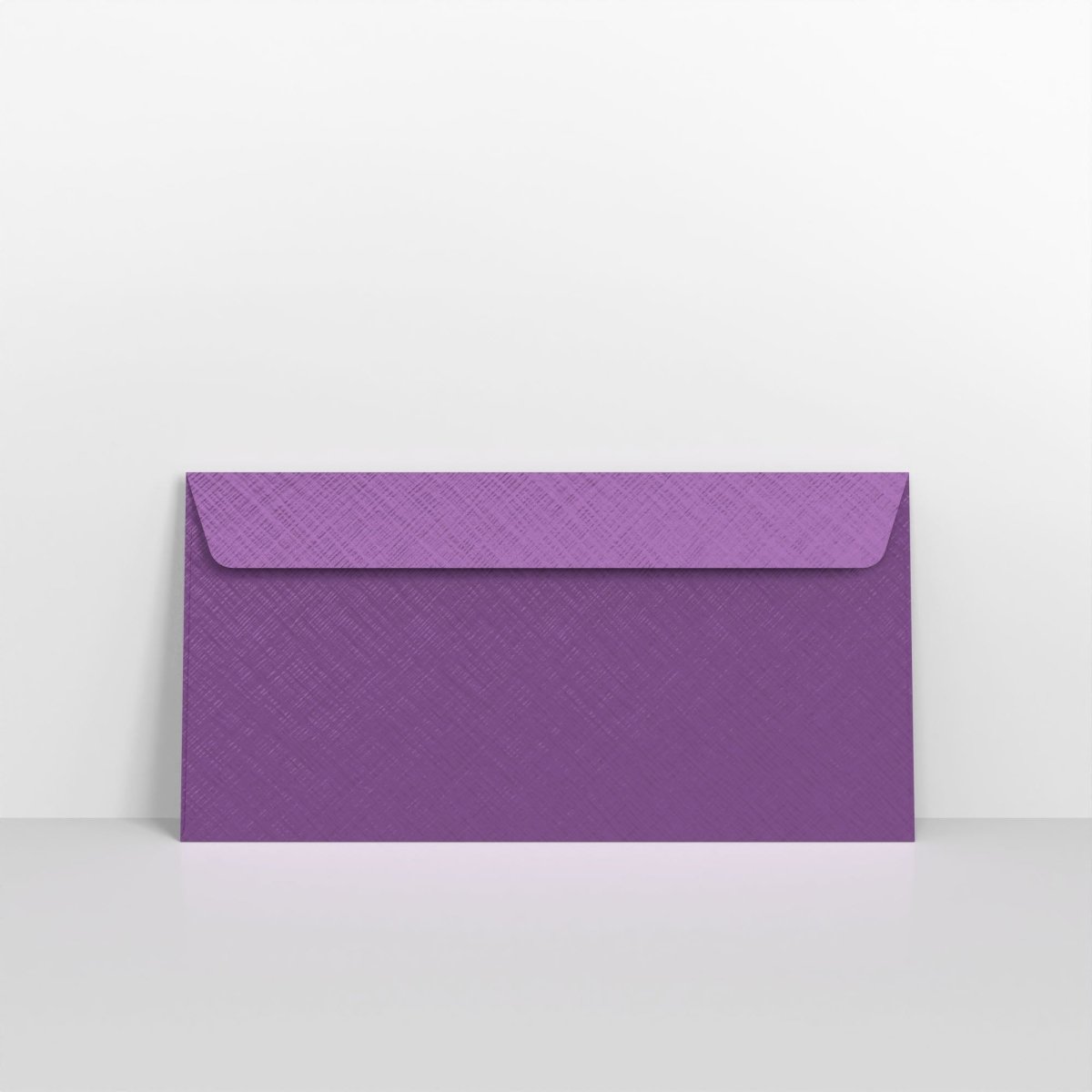 Violet Textured Envelopes - DL - 110 x 220mm