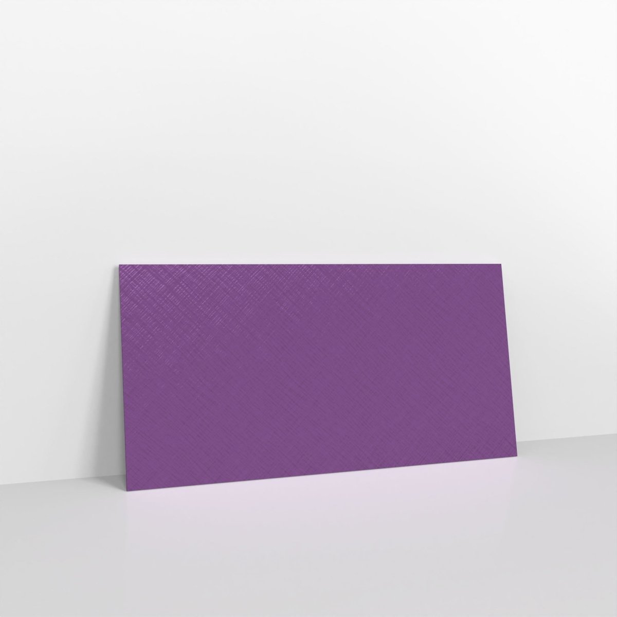 Violet Textured Envelopes - DL - 110 x 220mm