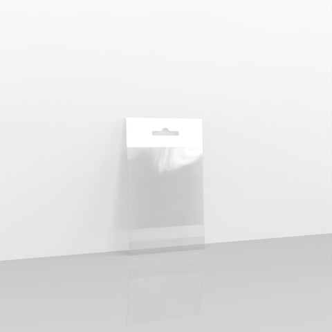 Cello Peel and Seal Bags - Header Square - 92 x 92mm