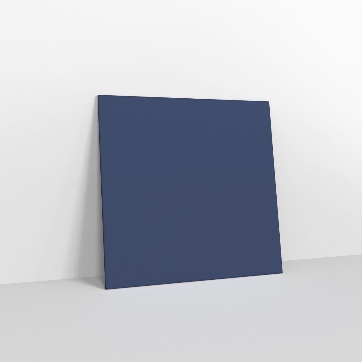 Navy Blue Coloured Gummed V Flap Envelopes - Square - 155 x 155mm