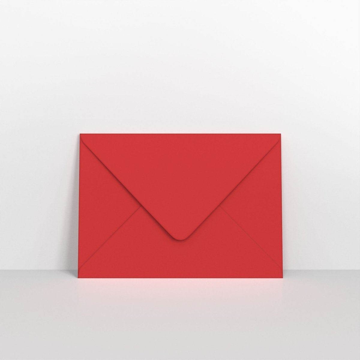 Cherry Coloured Gummed Greeting Card V Flap Envelopes - C5 - 162 x 229mm