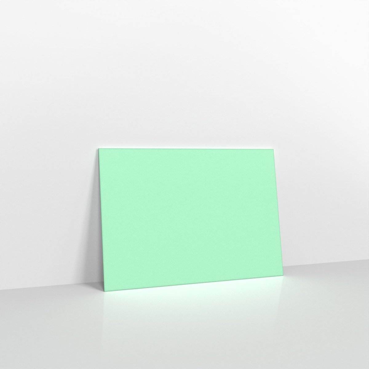 Mint Green Coloured Gummed Greeting Card V Flap Envelopes - C6 - 114 x 162mm