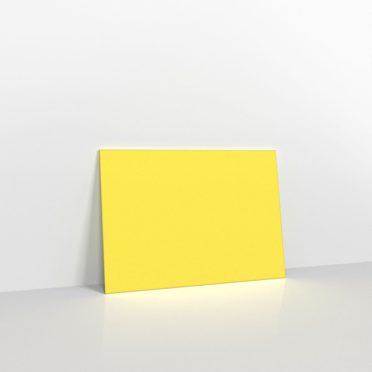 Sunflower Yellow Coloured Gummed V Flap Envelopes - C6 - 114 x 162mm